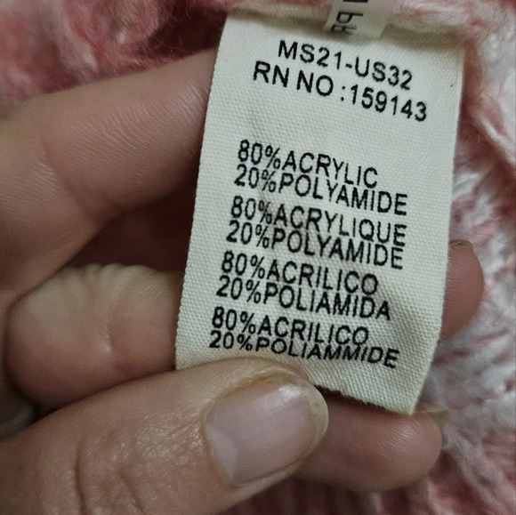 FRNCH Maiva Sweater vest. Pink/white checkered. Size small - Picture 11 of 13